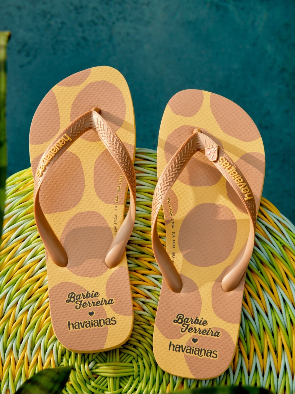 Havianas Barbie Ferreira Flip Flops!